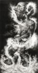  Luke 11:11-13  1997  graphite on paper  68 x 35 cm    SOLD