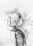 Grace  1991  pencile on paper 15 x 20 cm   SOLD