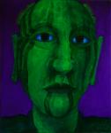 Dan 'The Green' Knight  2007  oil on linen  63 x 53 cm    SOLD 