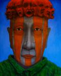 Thinking Cap   2007  oil on linen  101 x 83.5 cm     SOLD 