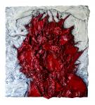The Outsider  2012  oil and acrylic on board  81 x 73