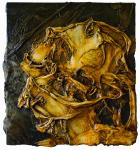 Emerging   2012  oil and acrylic on board 73 x 67 cm