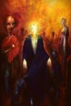 The Mocking of Christ  1990  oil on canvas  122 x 91 cm   SOLD