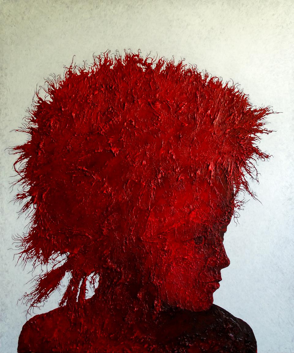 Toby  2009  oil on linen 198 x 168 cm    SOLD 