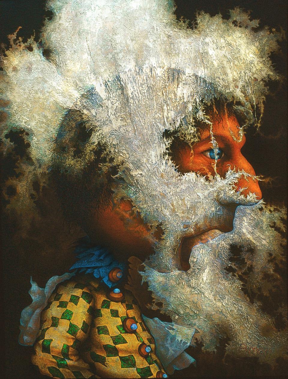 Sing Praises unto the Lord  1997  oil on linen 83 x 65 cm  SOLD