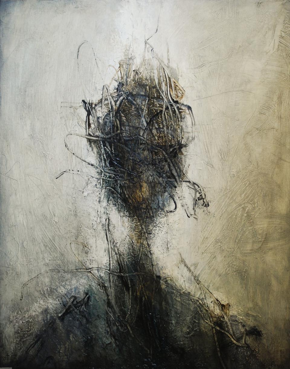 Sorrow on Good Friday   2016    oil on linen on board  114 x 91cm SOLD